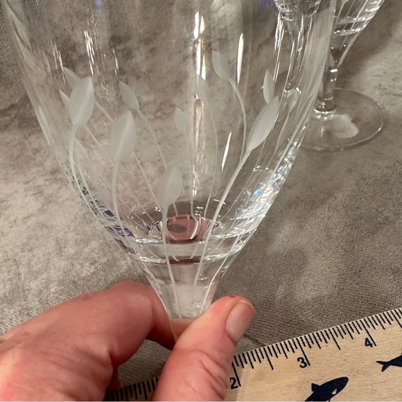 Pilsner Two Cristal D’Arques Nova 16 oz Crystal Iced Tea Beverage Glass 8” Tall - Picture 10 of 12